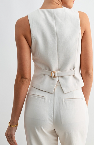Evelyn Vest Pants Set