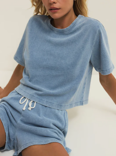 Cooper Knit Denim Set