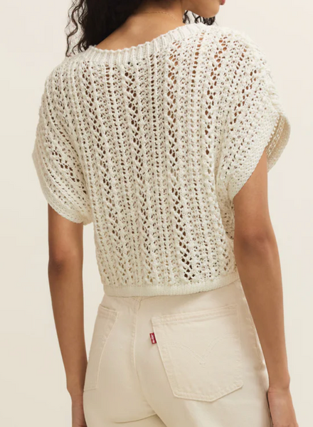 Bella Crochet Knit Top
