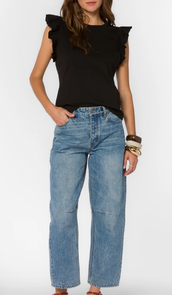 Brynn Ruffle Sleeve Top