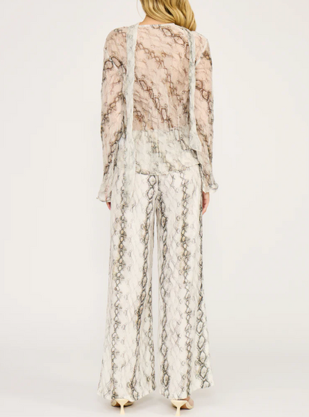 Jenna Snake Print Set