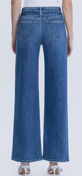 Hope Tie Waist Straight Leg Jeans