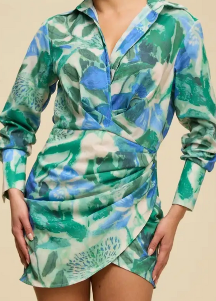 Jane Print Mini Dress