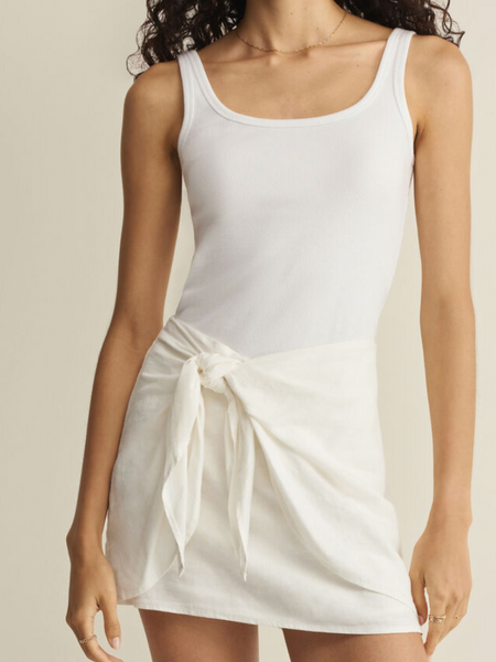 Loren Tie Front Skirt