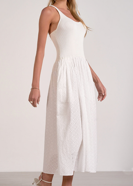 Ember Eyelet Midi Dress