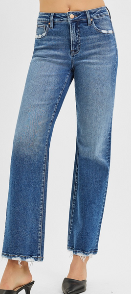 Kaden Ankle Straight Leg Jeans