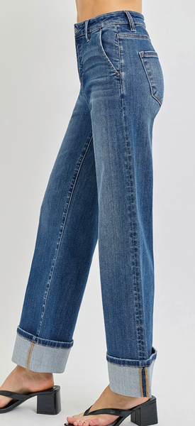 Camden Cuff High Rise Jeans