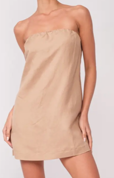 Grace Open Back Strapless Dress