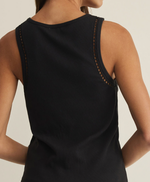 Bea Rib Eyelet Tank