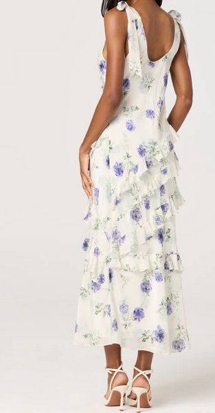 Florence Floral Midi Dress