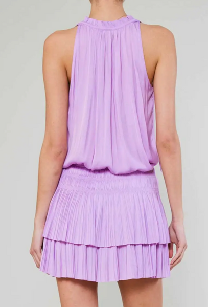 Kerri Pleated Detail Dress