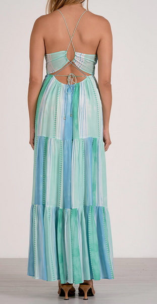 Lumi Color Block Maxi Dress