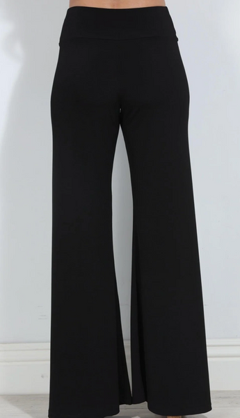 Carra Stretchy Black Pants
