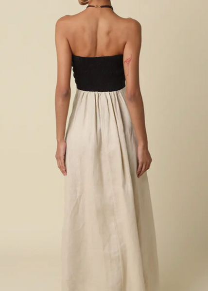Julia Color Block Maxi Dress