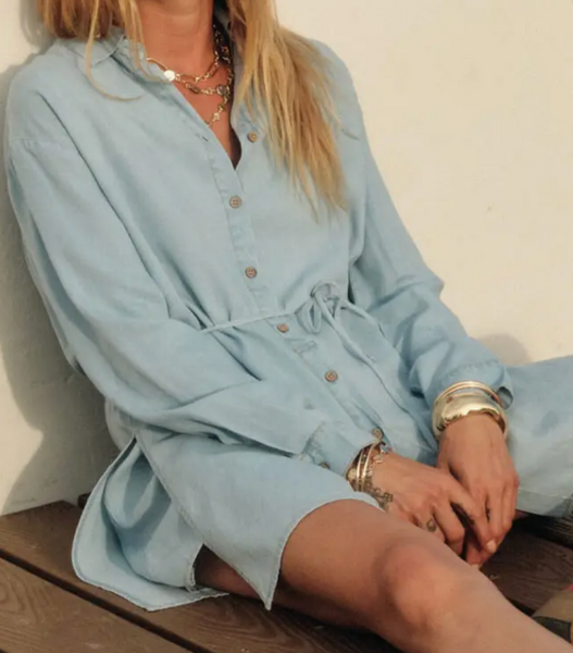 Bowie Tencel Shirt Dress/Romper
