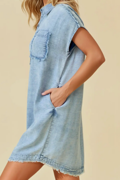 Tammy Tencel Shirt Dress