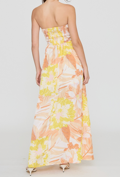 Bailey Strapless Print Maxi Dress