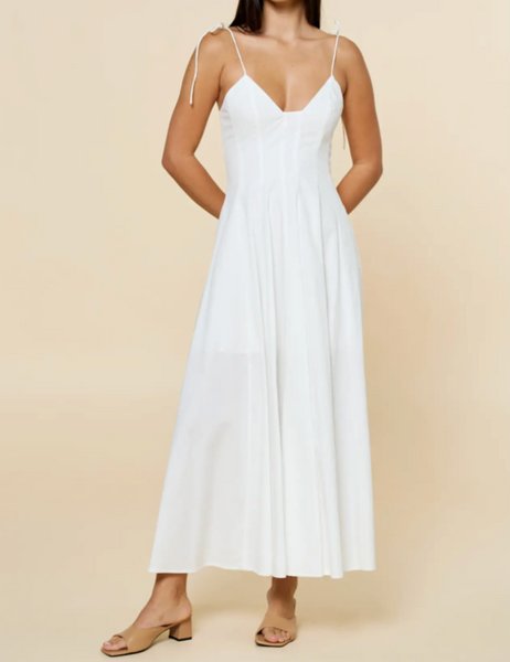 Lilian Tie Shoulder Maxi Dress