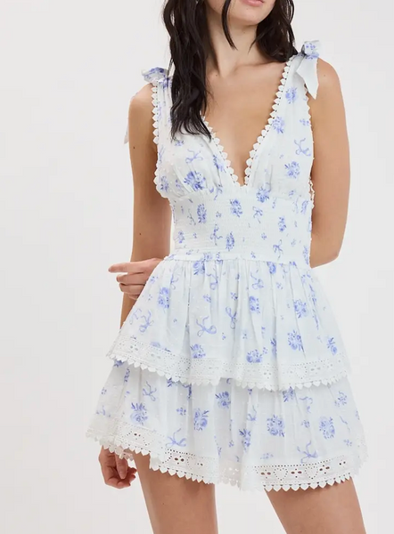 Dallas Tie Shoulder Dress
