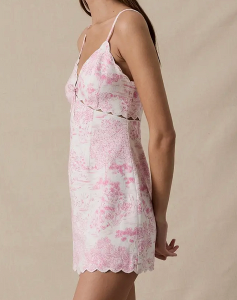 Susie Scallop Detail Dress