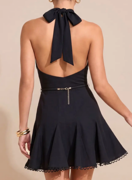 Morgan Halter Neck Dress