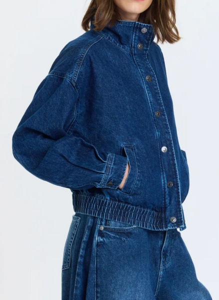Blair Bomber Denim Backet