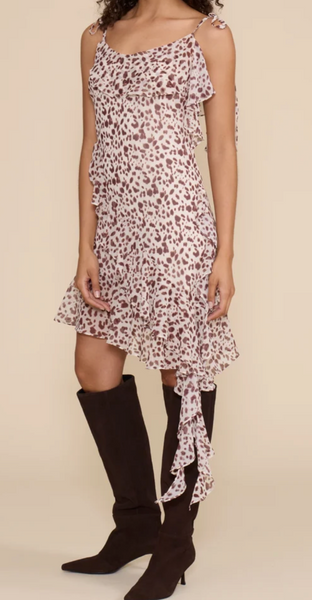 Melody Asymmetrical Ruffle Dress