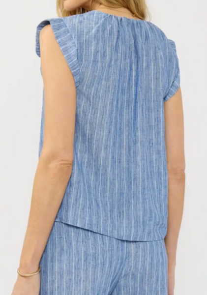 Grace Stripe  Pants Set