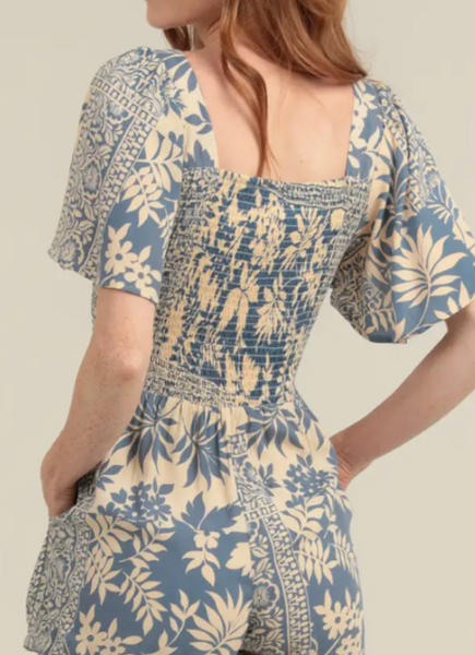 Brielle Flutter Sleeve Romper