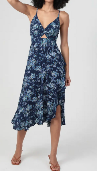 Hannah Floral Midi Dress