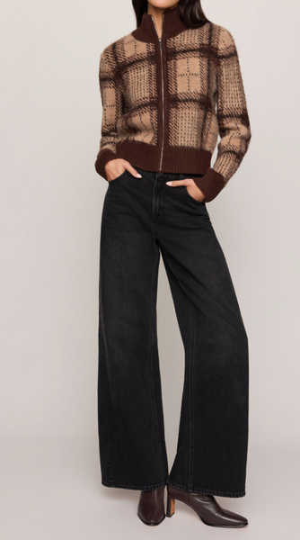 Evan Plaid Cardigan/Jacket