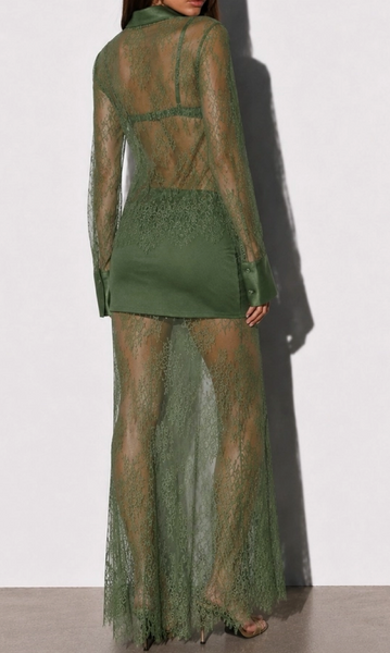 Jennifer Lace Top/Skirt Set