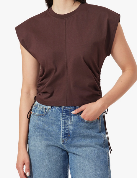 Lulu Side Ruched Top