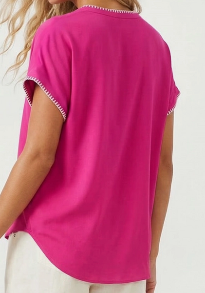 Whitney Whipstitch Drop Shoulder