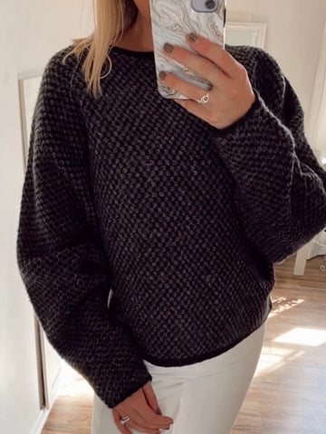 Katie Dolman Sleeve Chunky Knit