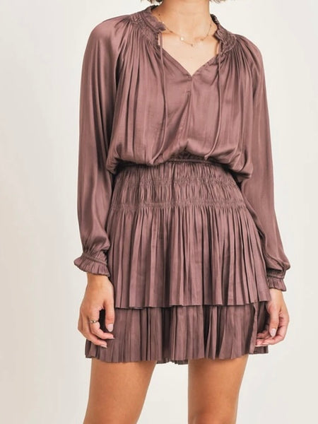 Nadia Smock Waist Dress