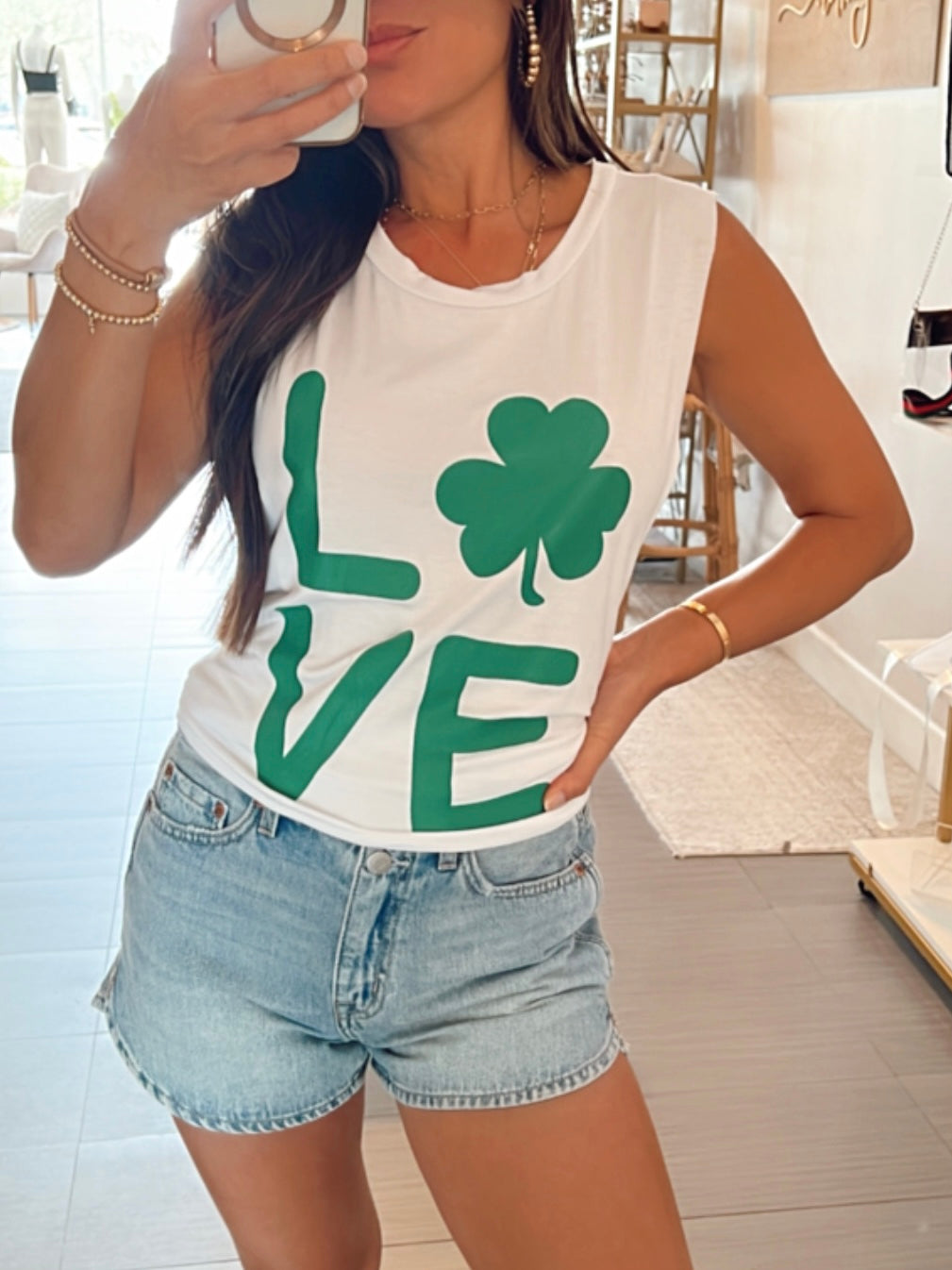 Lucky Love Muscle Tank