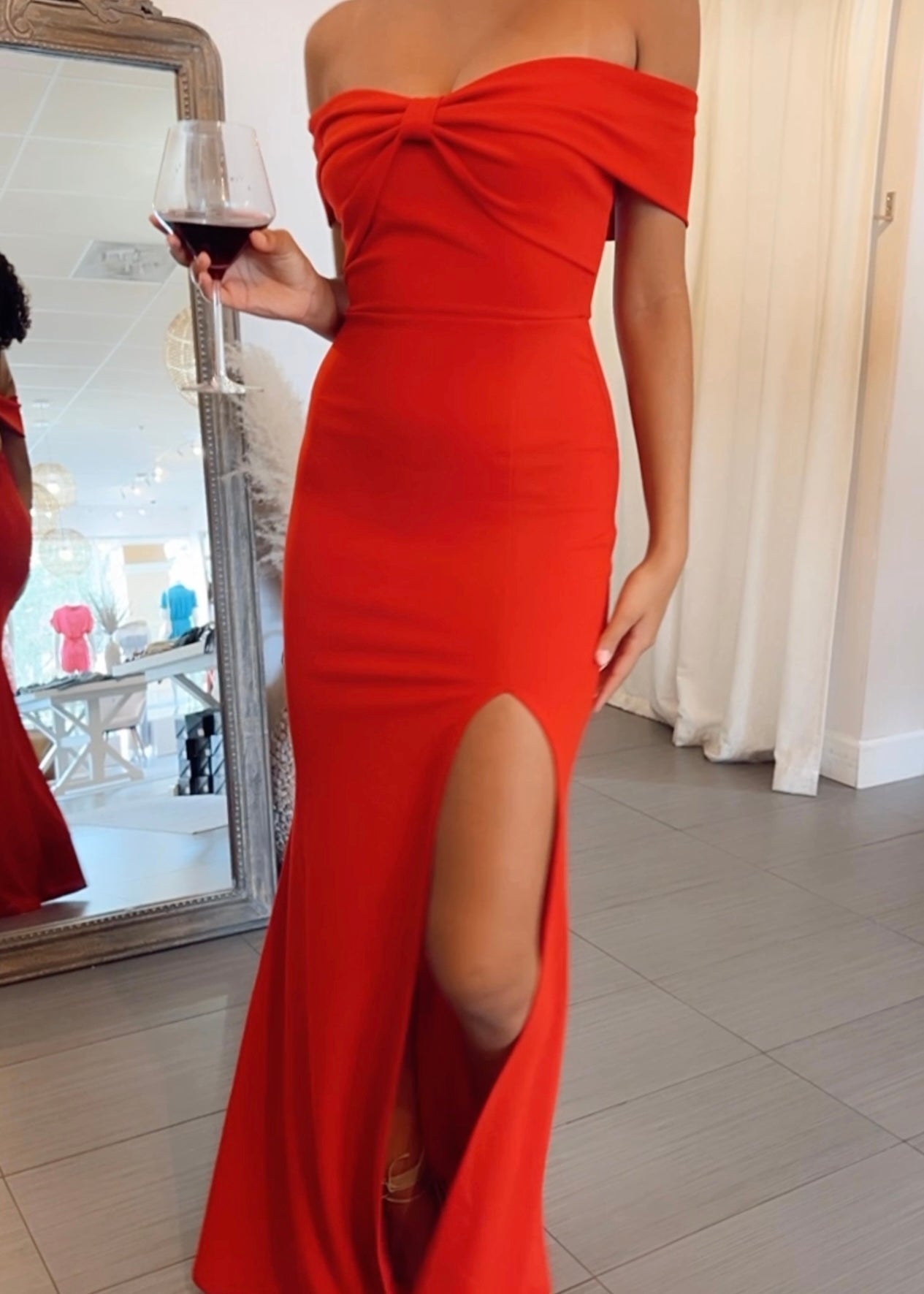 Gianna Off Shoulder Gown