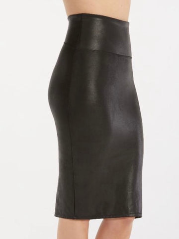 Spanx Faux Leather Skirt