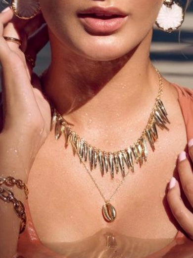 Sahira Fringe Necklace