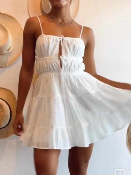 Brooke Tie Front Sun Dress