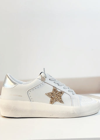 Magma Gold Star Sneakers