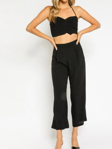 Brittany Pants/Crop Top Set