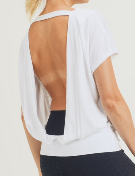 Flow Drape Back Top