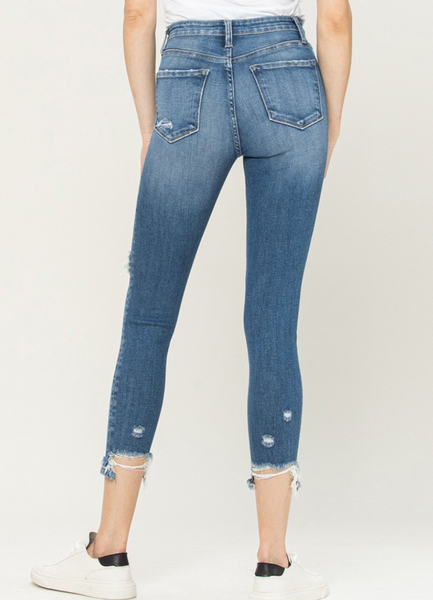 Lost Without You Distressed Highrise Jeans