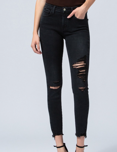 Ally Midrise Distressed Jeans