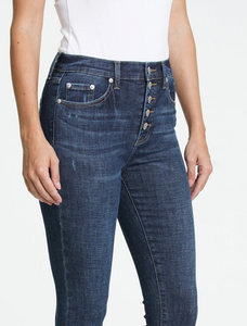Pistola Aline High-rise Button Fly Jeans