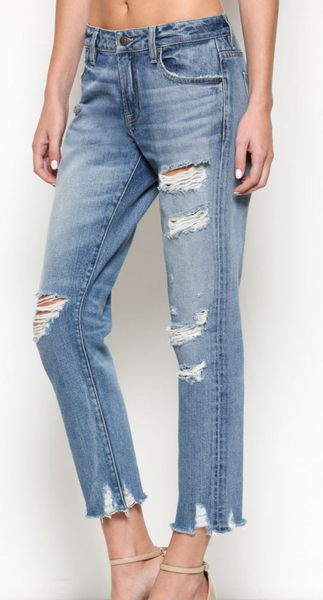 Hidden Bailey Slim Boyfriend Jeans