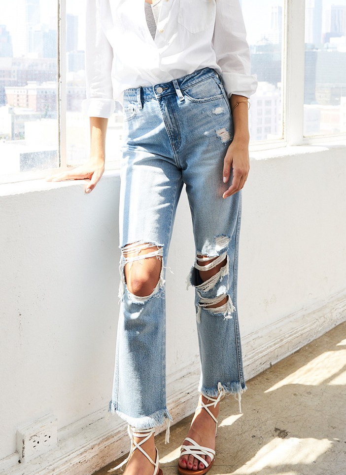 Vintage Relaxed Straight Leg Jeans