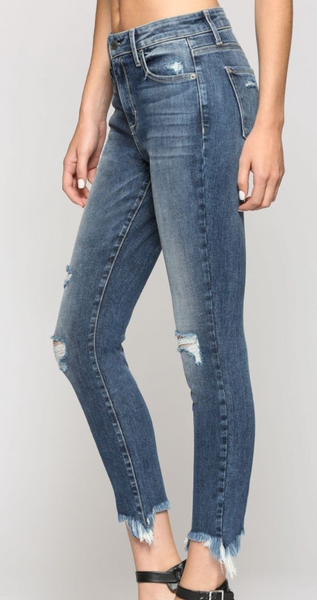 Hidden Ellie Skinny Distressed Jeans